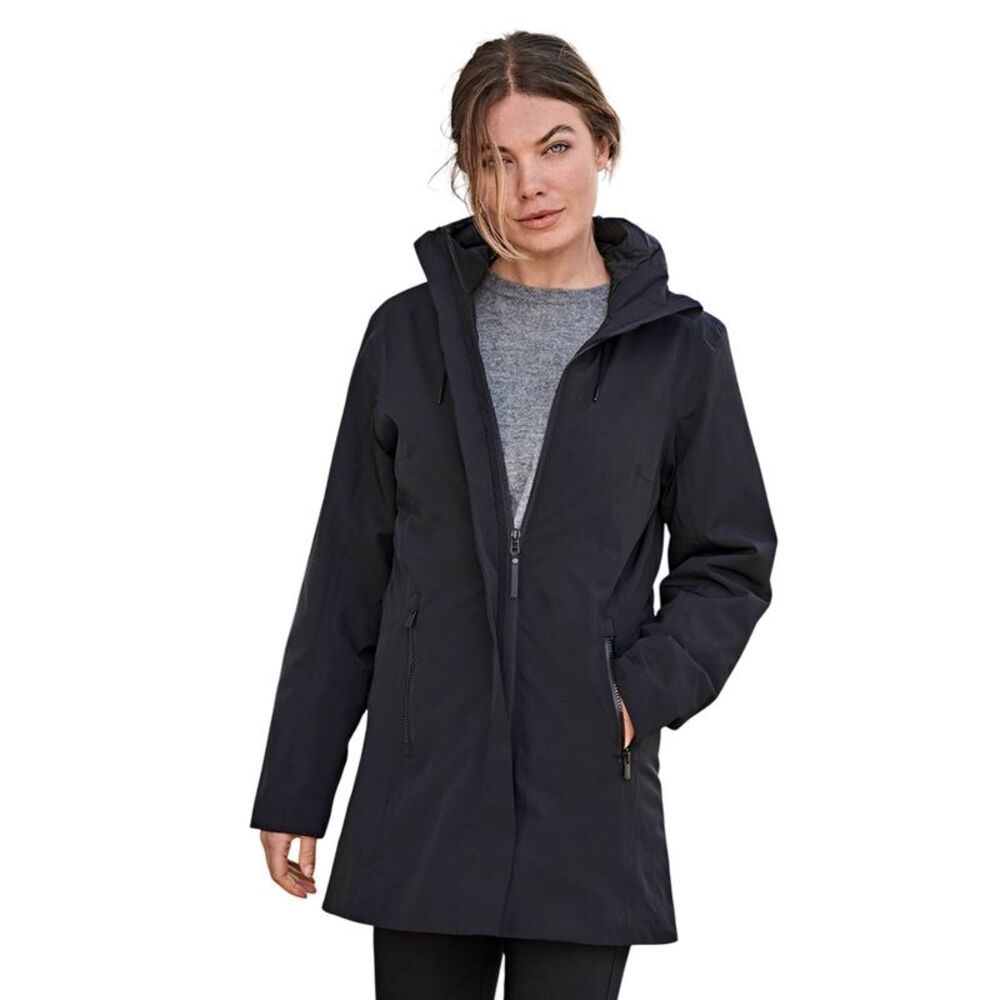 Tee Jays Womens/Ladies All Weather Jacket / Deep Navy - Picture 3 of 3